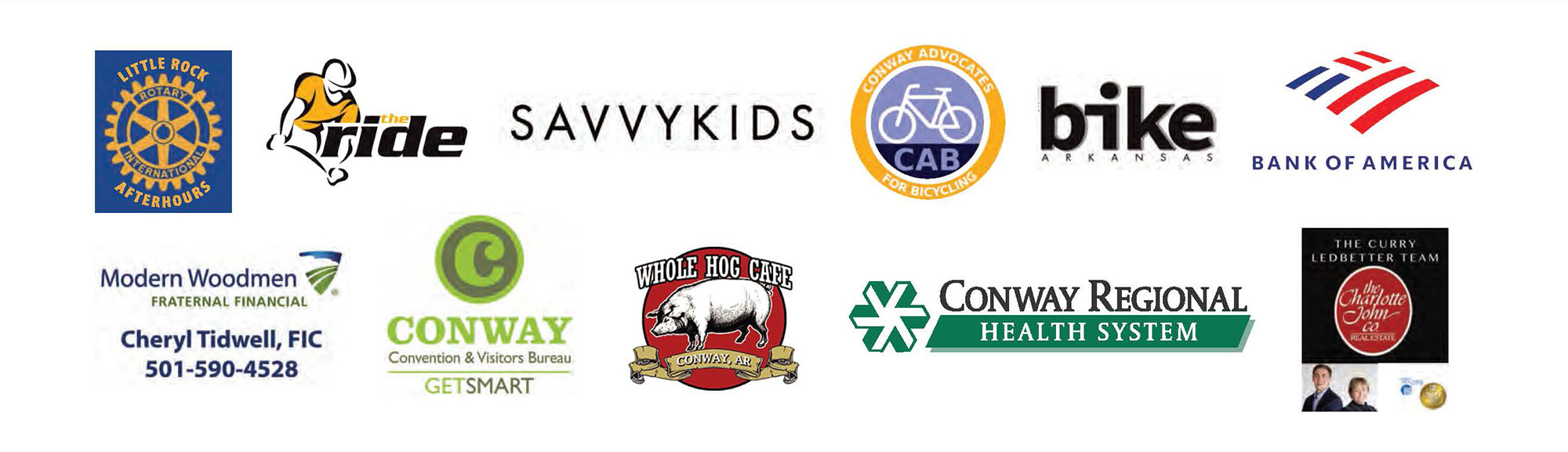 Tour de Toad Sponsors